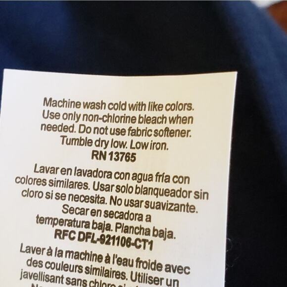 FRUIT of the Loom XXL blue Hoodia NWT 60 % cotton 40 % polyester - Picture 5 of 6